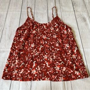 TREASURE & BOND NWT FLORAL SLEEVELESS TOP, SIZE SMALL